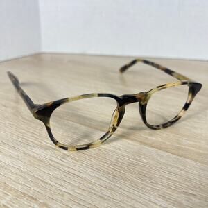 Warby Parker Downing 242 Eyeglasses Frames Only Havana Brown 48-21-140